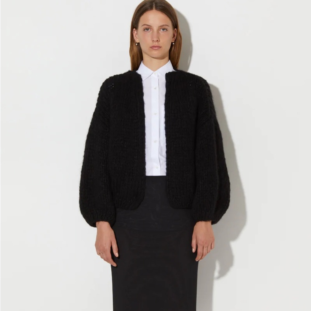 Maiami Chasmere bomber cardigan